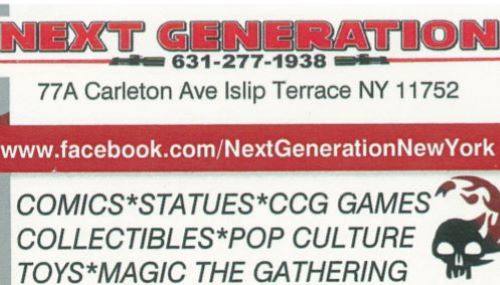 NEXT GENERATION COMICS & CARDS
