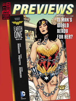 Front Cover --  DC Entertainment's Wonder Woman Earth One