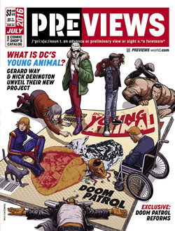 Front Cover -- DC Entertainment's Doom Patrol