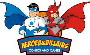 HEROES & VILLAINS COMICS AND GAMES