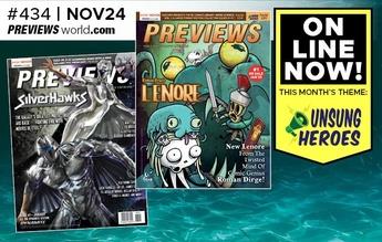 Get your Digital Version of the April PREVIEWS!