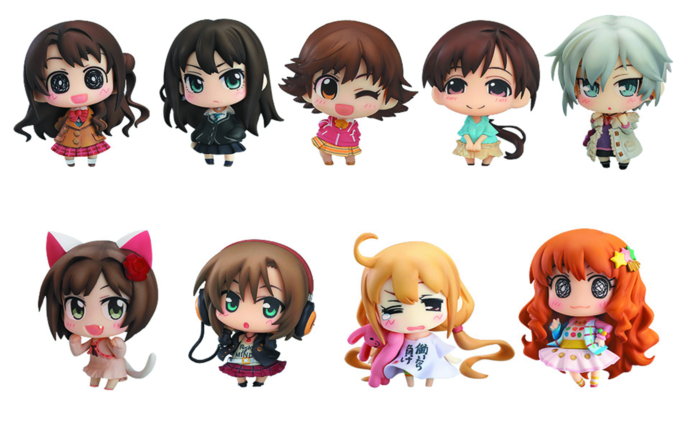 SEP158492 - IDOLMASTER CG MINICCHU CINDERELLA PROJECT 9PC