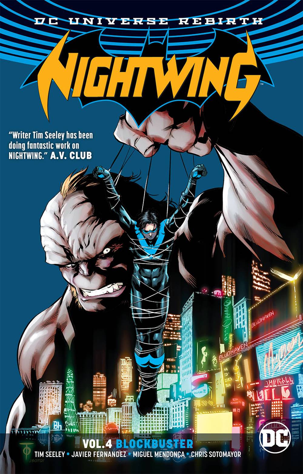 OCT170361 - NIGHTWING TP VOL 04 BLOCKBUSTER (REBIRTH) - Comic Shop Locator