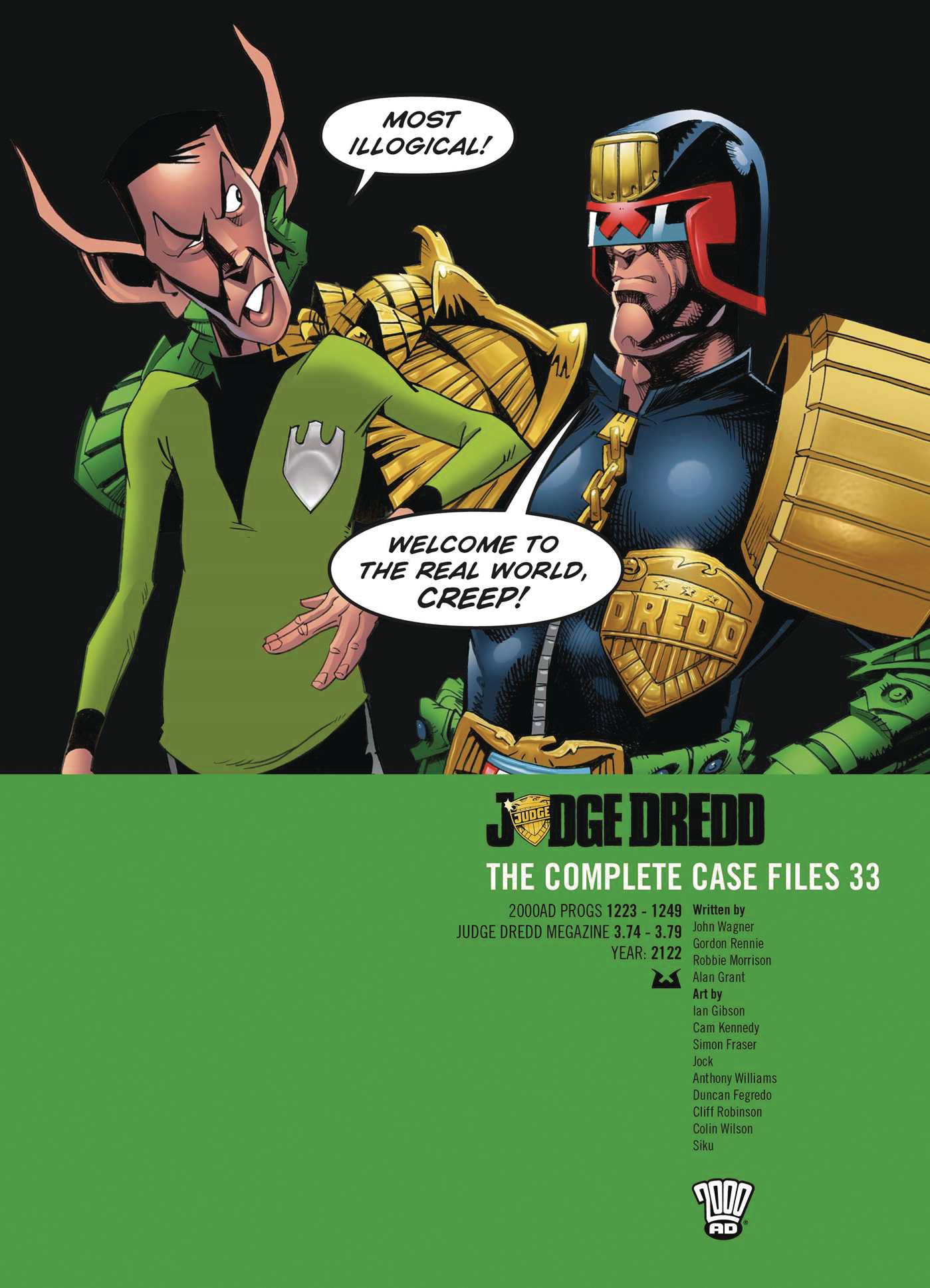 JUDGE DREDD COMP CASE FILES TP VOL 33