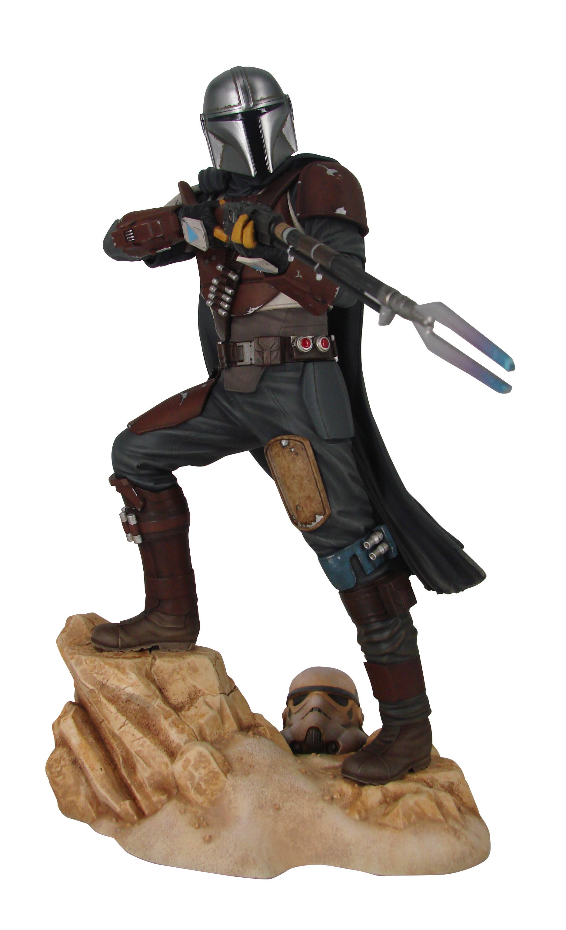 STAR WARS PREMIER COLLECTION THE MANDALORIAN MK1 STATUE