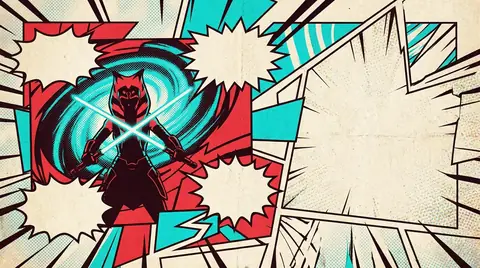 Rosario Dawson as Ahsoka Tano in Season 2 key art revealed at D23 Expo 2026