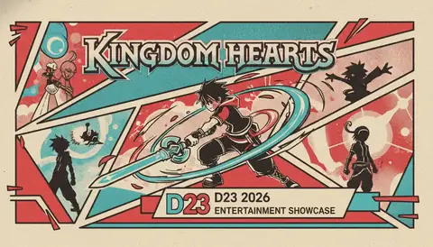Kingdom Hearts anime series and KH IV announced at D23 2026 Disney Entertainment Showcase