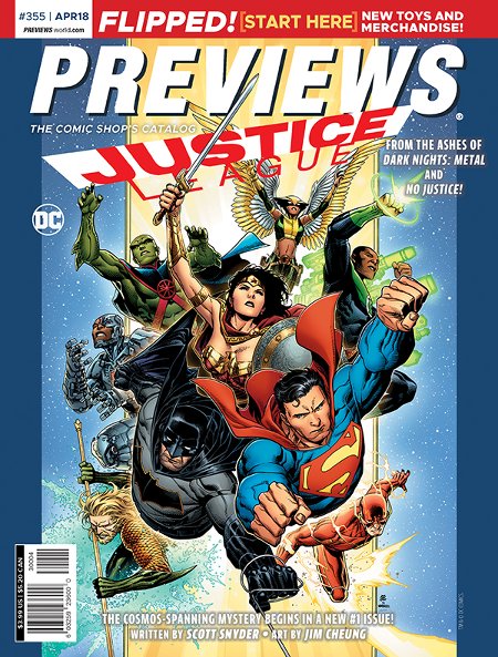 Back Cover -- DC Entertainment's Justice League #1