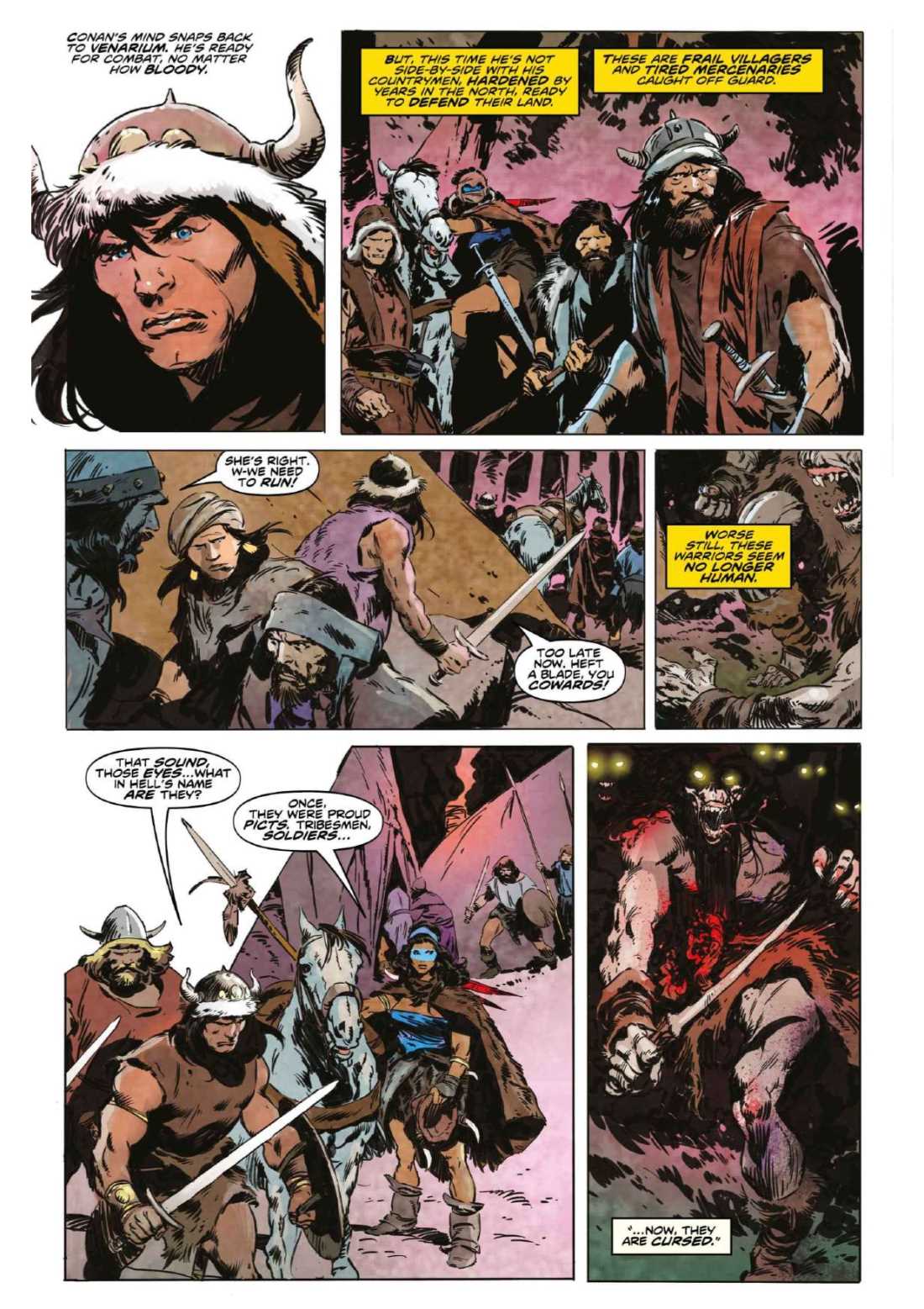 Conan the Barbarian from Titan Comics
