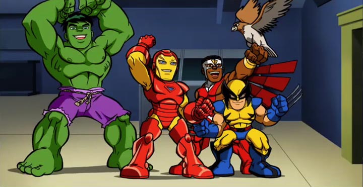The Super Hero Squad Team